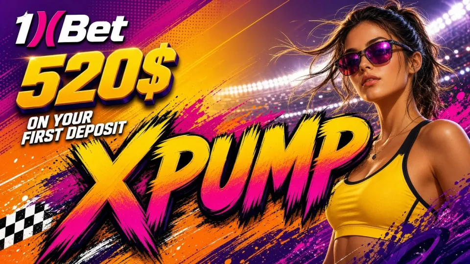 How to use the 1XBET promo code XPUMP when you register a new account